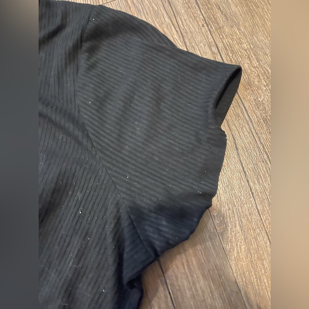 Black Rutched Top - Picture 4 of 4